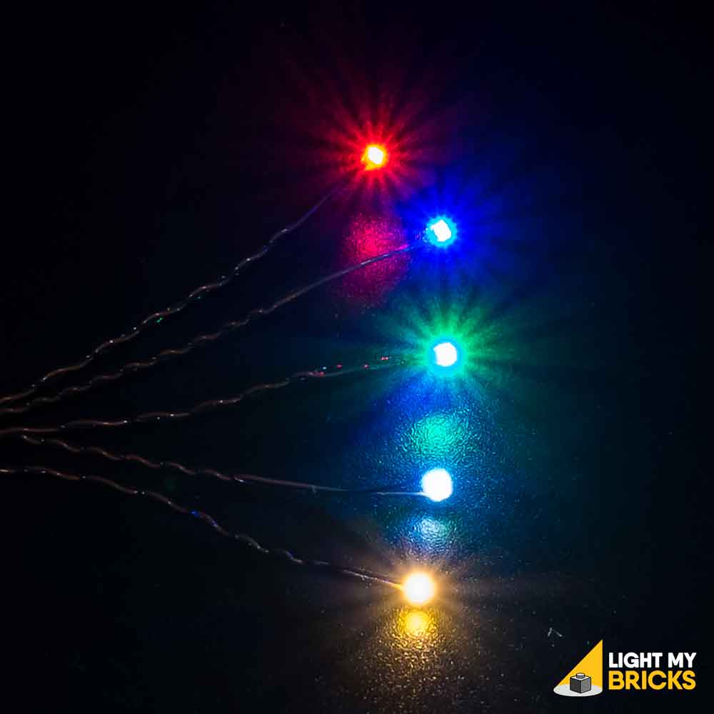 Micro Bit Lights (Flashing White) 15cm (4 pack)