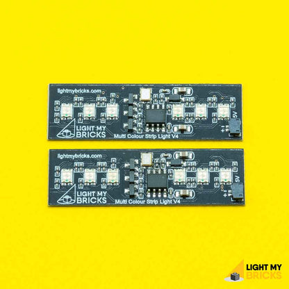 Multi Colour Strip Light (2pk)