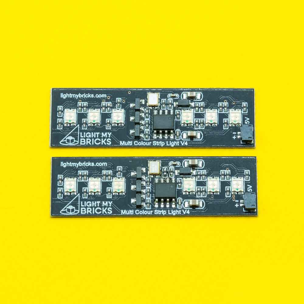 Multi Colour Strip Light (2pk)