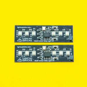 Multi Colour Strip Light (2pk)