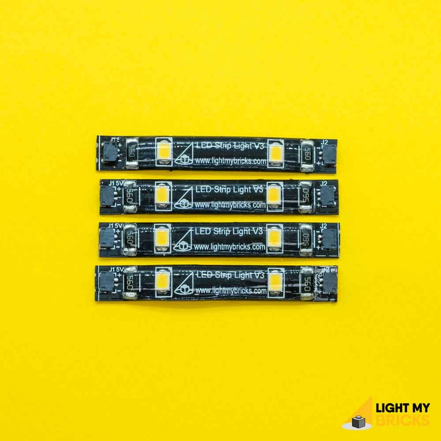 LED Strip Lights - Warm White (4 pack)