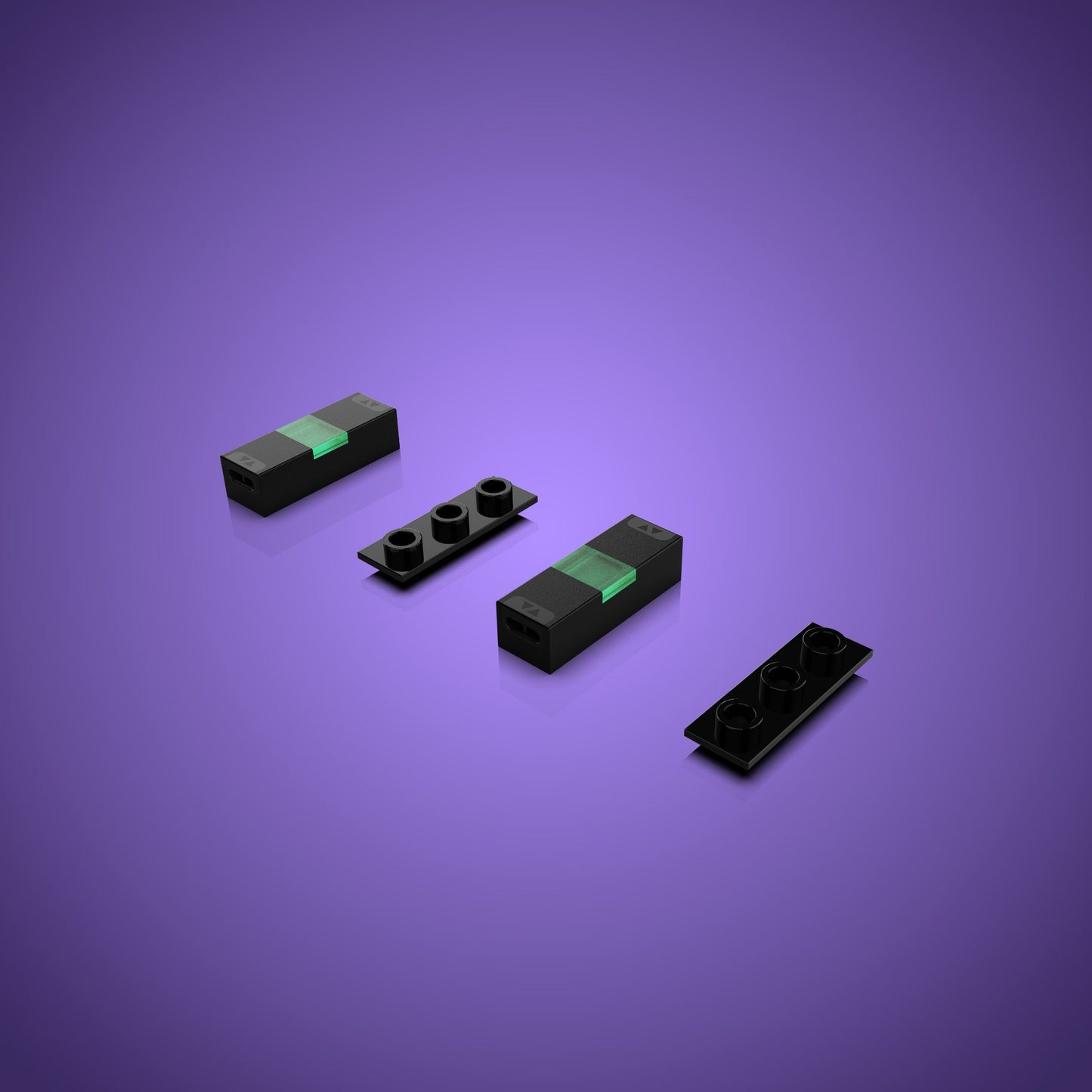 Meteor Light Micro - Light Green (2 Pack)