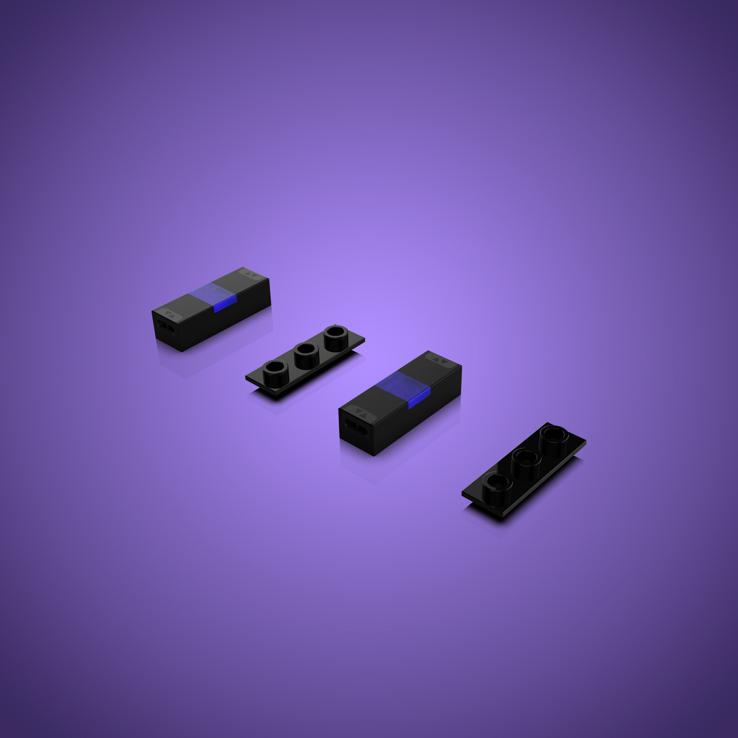 Meteor Light Micro - Purple (2 Pack)