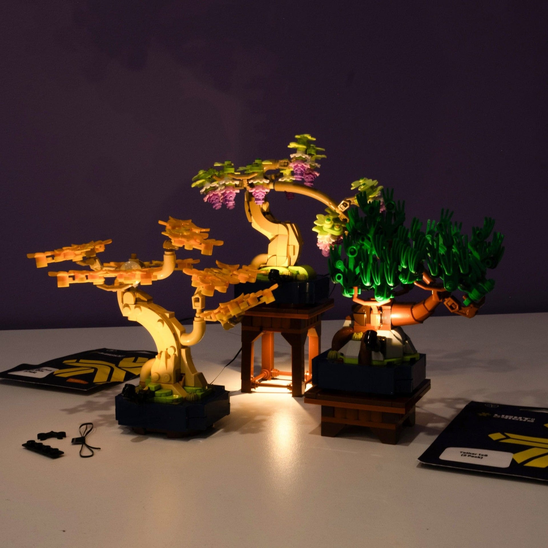 lego bonsai tree nz LEGO® Botanicals Mini Bonsai Trees #10373 DIY Light Bundle – Light My  Bricks AU