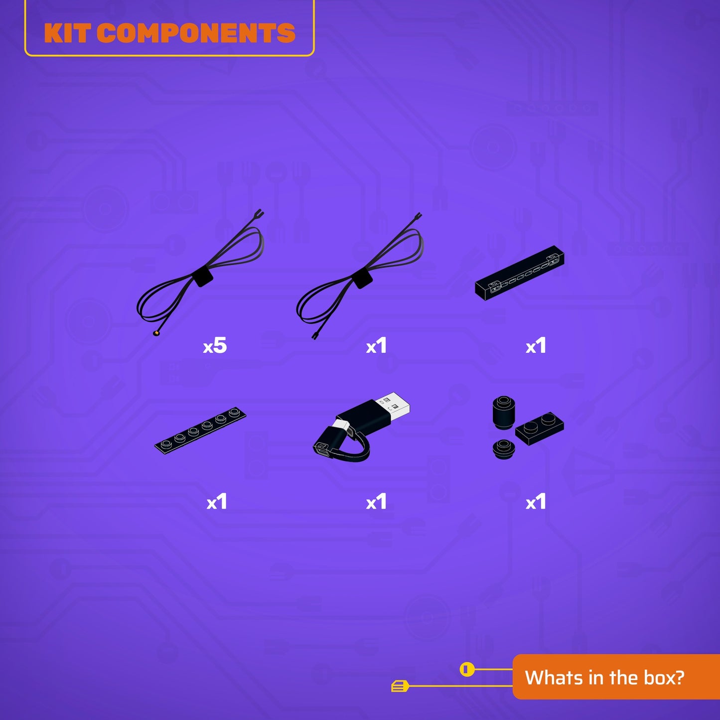 Light Kit for LEGO® Mini Orchid #10343