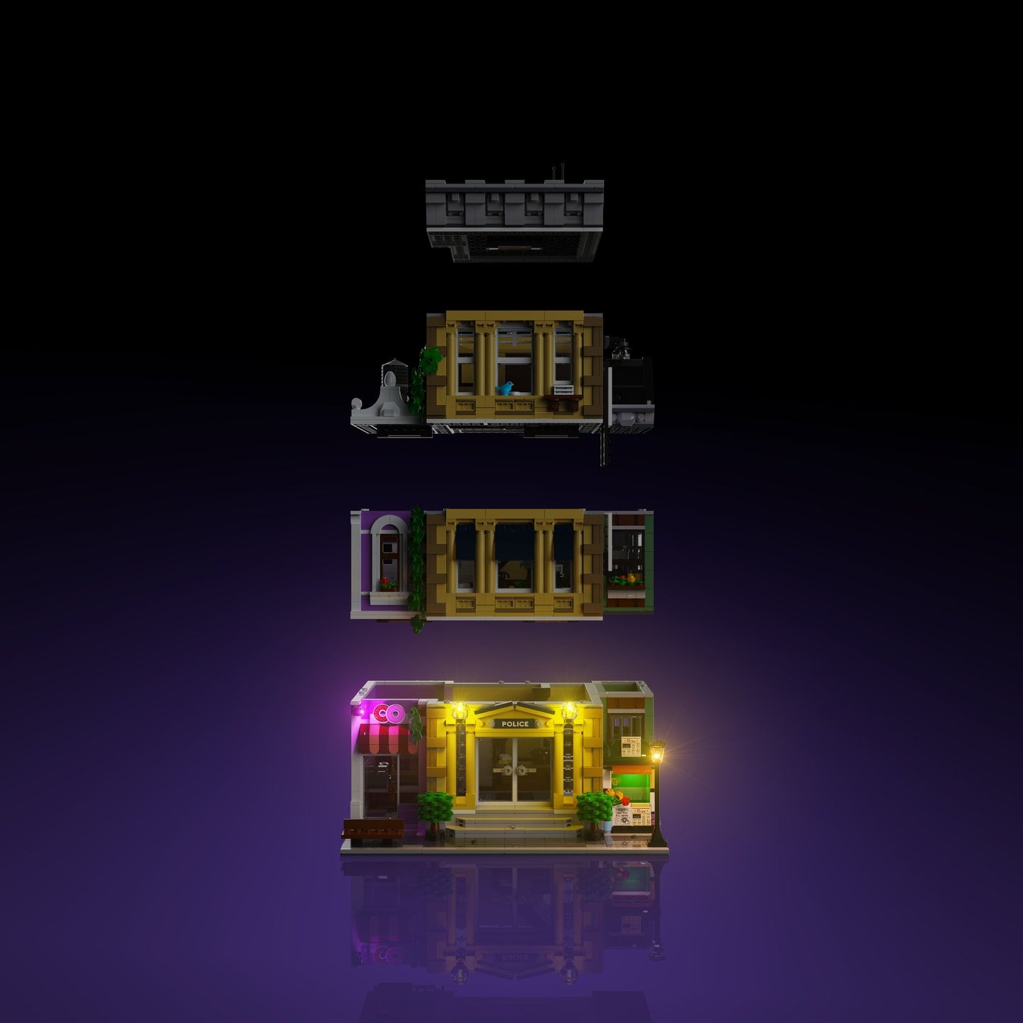 Light Kit for LEGO® Police Station #10278