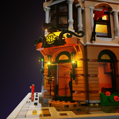 LMB 2.0 Light Kit for LEGO® Boutique Hotel #10297