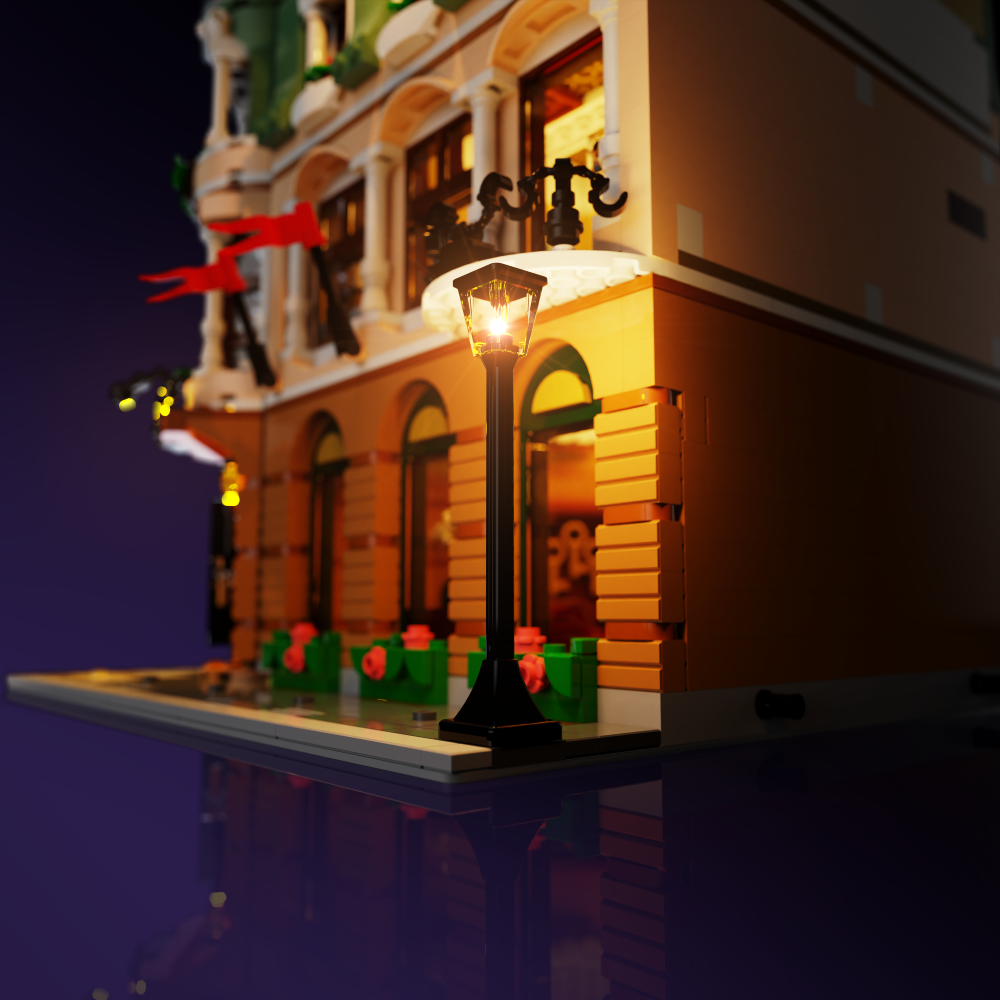 LMB 2.0 Light Kit for LEGO® Boutique Hotel #10297