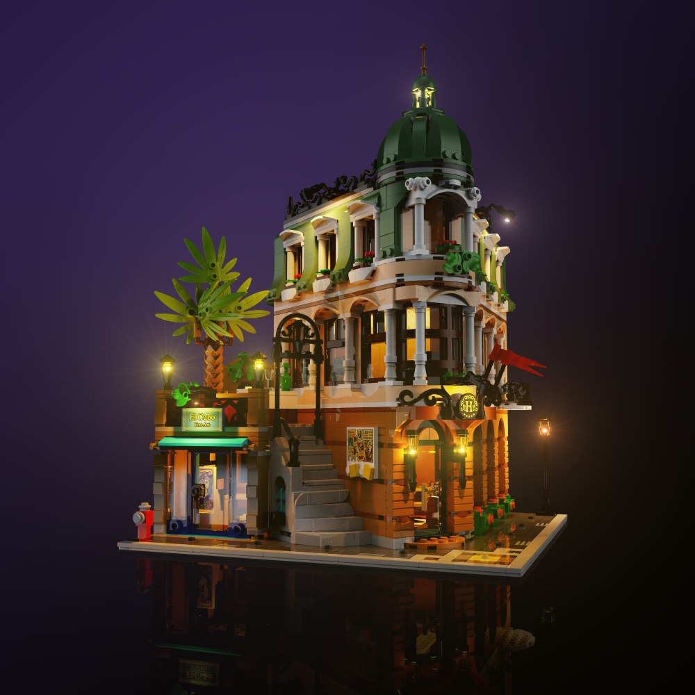LMB 2.0 Light Kit for LEGO® Boutique Hotel #10297