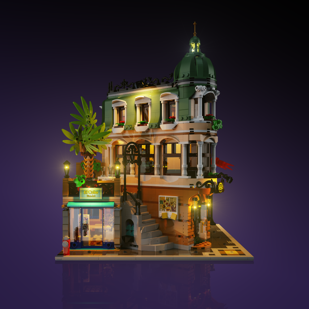 LMB 2.0 Light Kit for LEGO® Boutique Hotel #10297