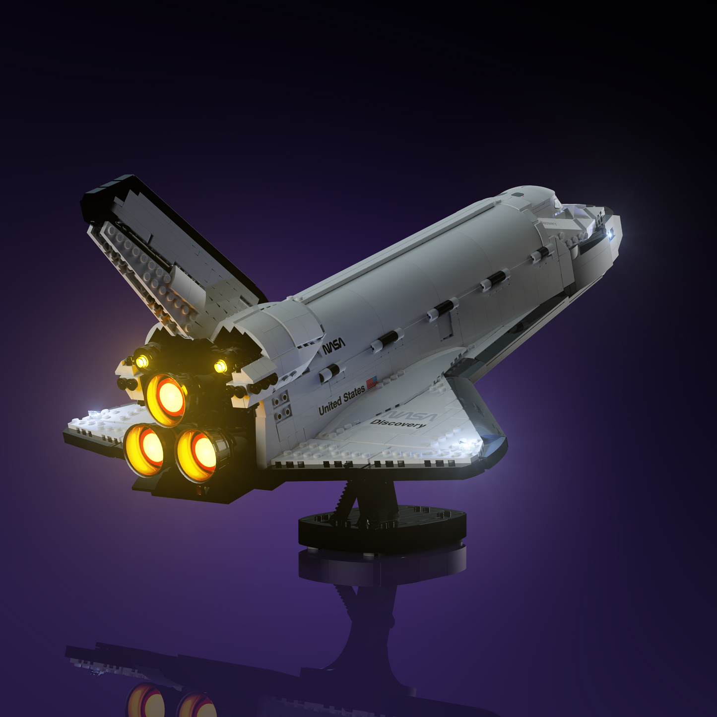 Light Kit for LEGO® NASA Space Shuttle Discovery #10283