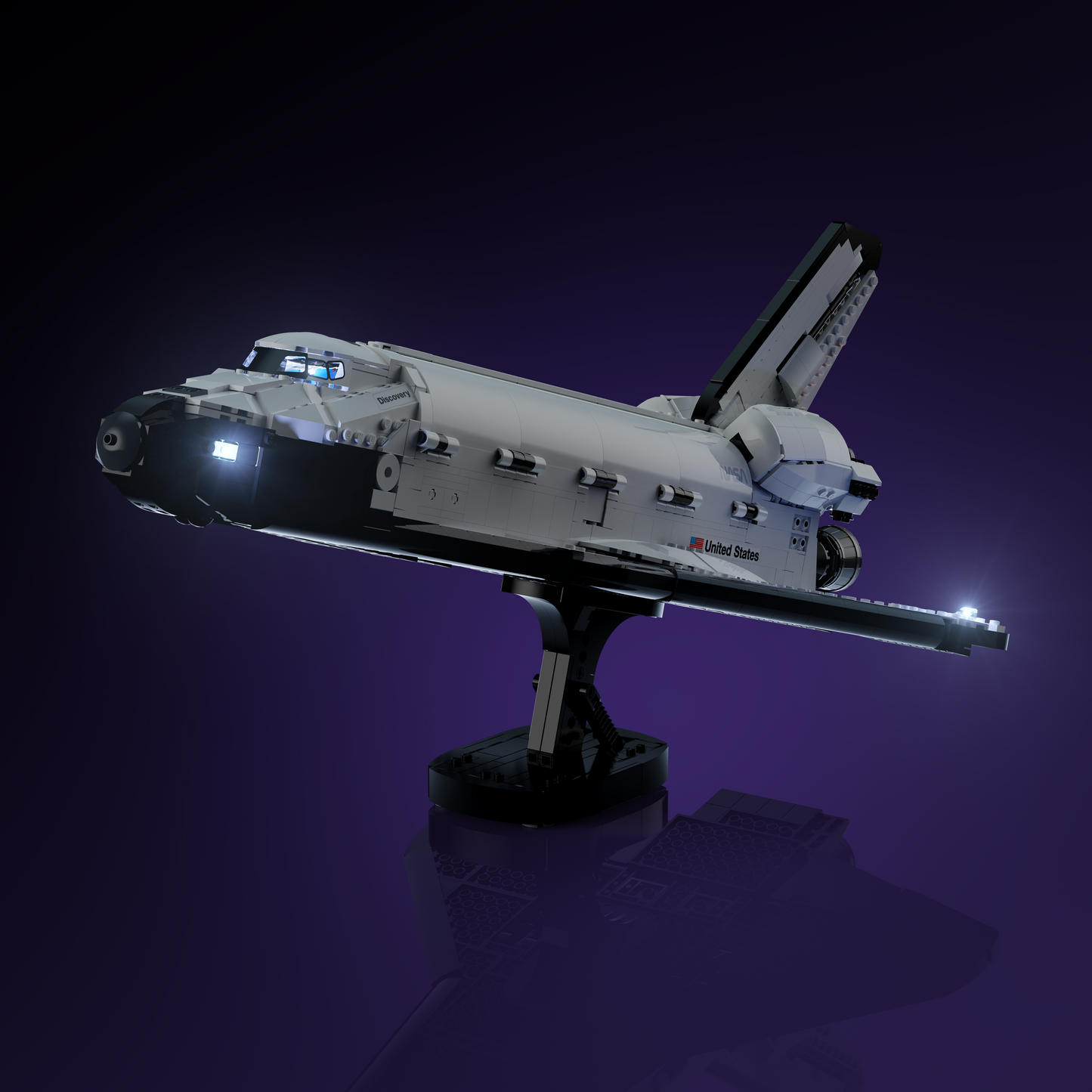 Light Kit for LEGO® NASA Space Shuttle Discovery #10283
