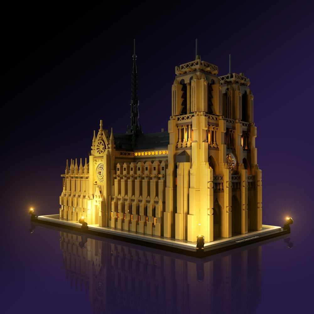 Light Kit for LEGO® Notre-Dame de Paris #21061