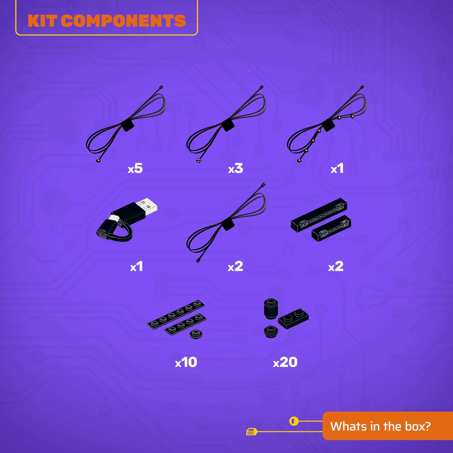 Light Kit for LEGO® Philosopher's Stone - Collectors' Edition #76466