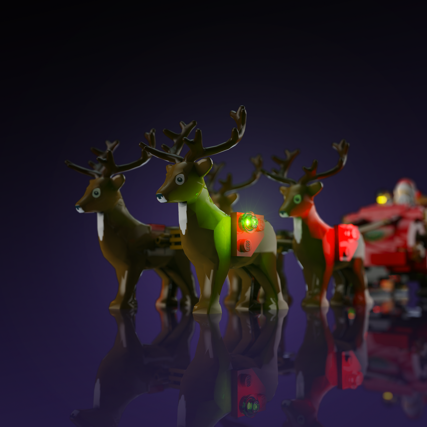 LMB 2.0 Light Kit for LEGO® Santa's Sleigh #40499