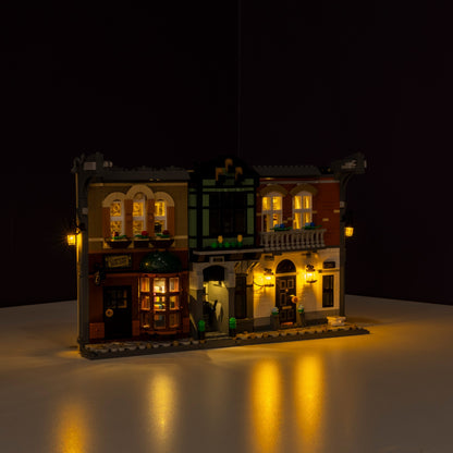 LEGO® Sherlock Holmes: Book Nook #10351 DIY Light Bundle