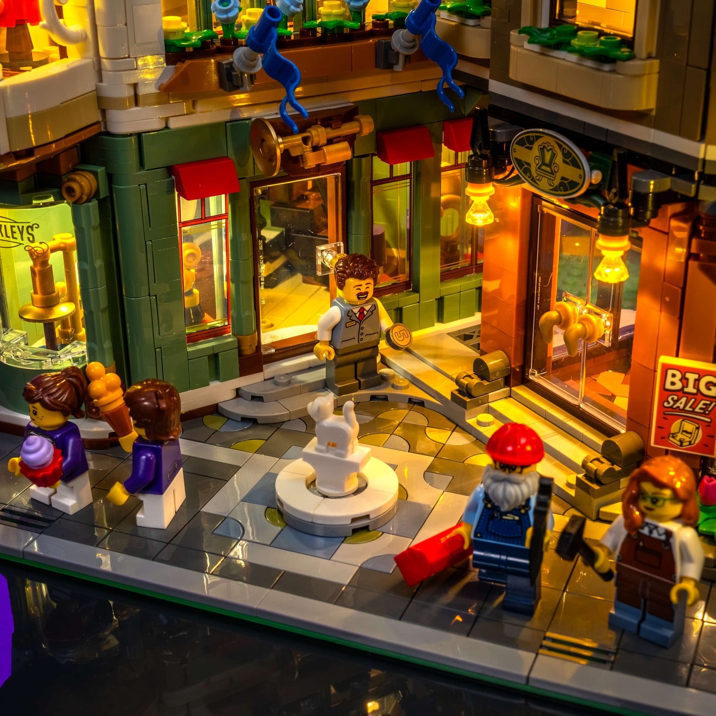 Light Kit for LEGO® Shopping Street #11371