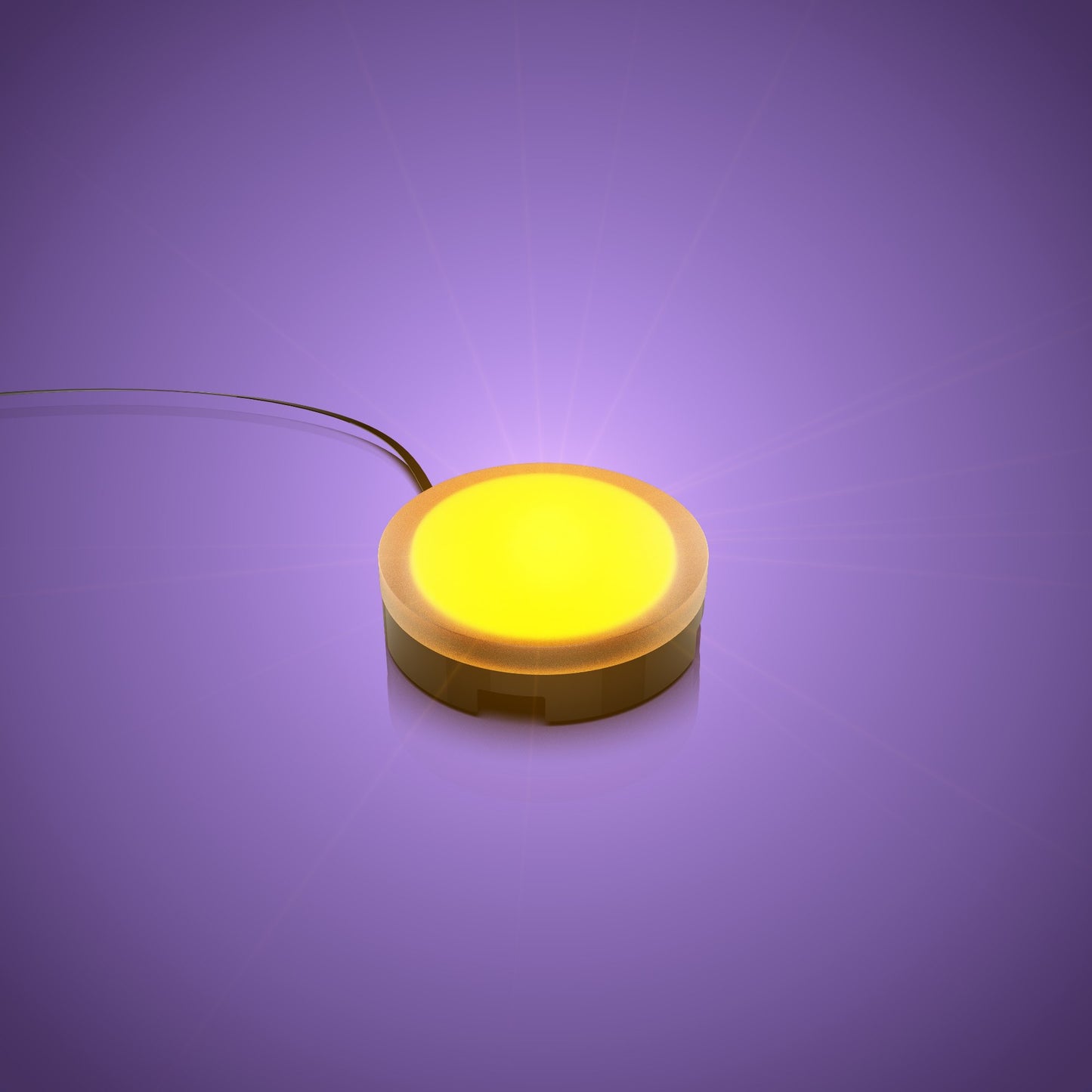 Solar Light - Orange 30cm (2 Pack)