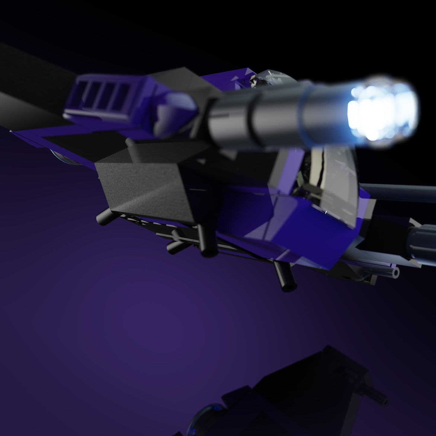 LMB Creations Spaceship Galaxy Glider #20002