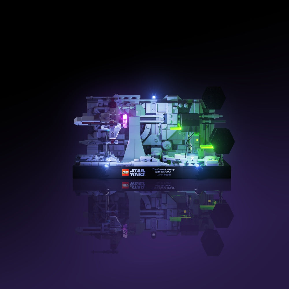 Light Kit for LEGO® Star Wars Death Star Trench Run Diorama #75329