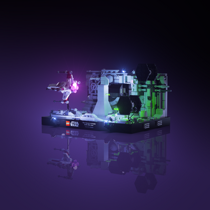 LMB 2.0 Light Kit for LEGO® Star Wars Death Star Trench Run Diorama #75329