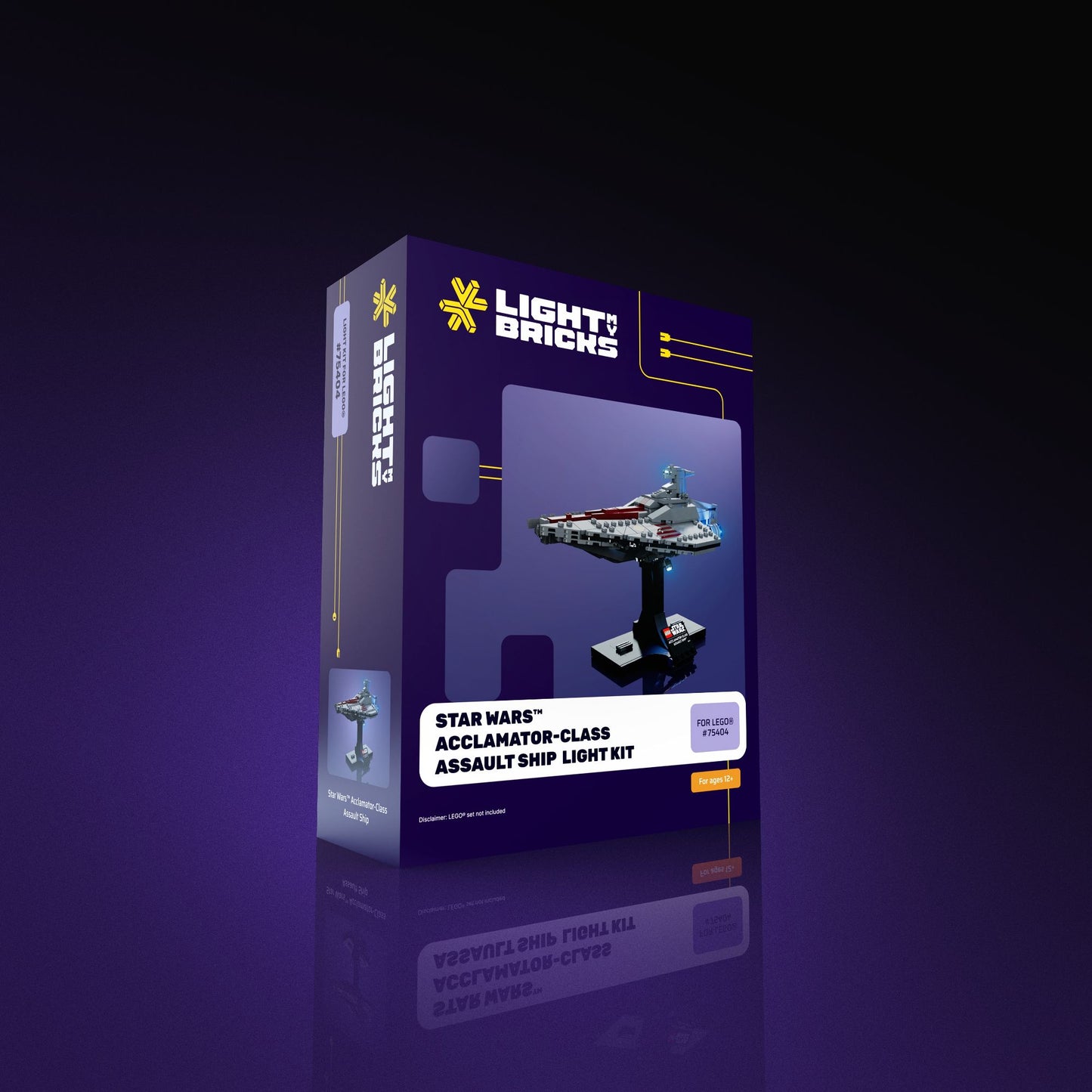 Light Kit for LEGO® Acclamator-Class Assault Ship #75404