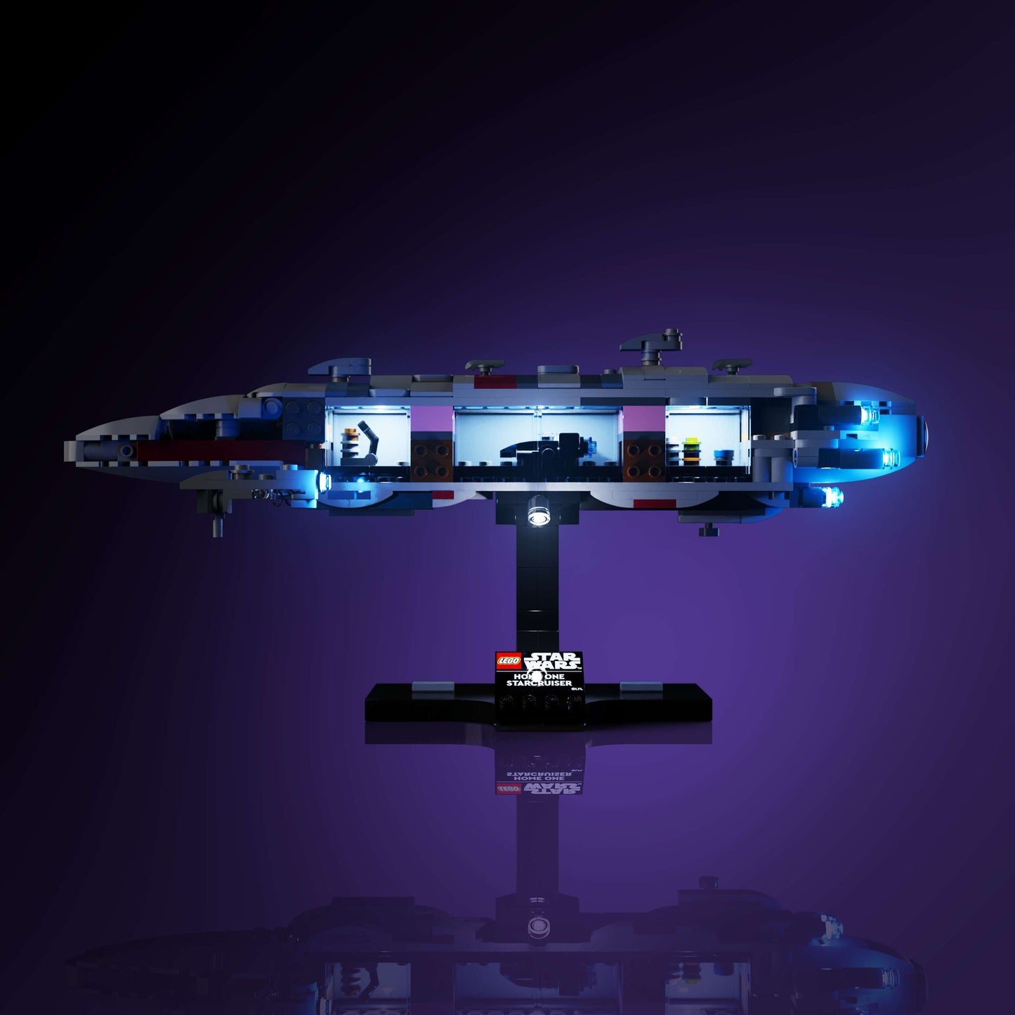 Light Kit for LEGO® Star Wars Home One Starcruiser #75405