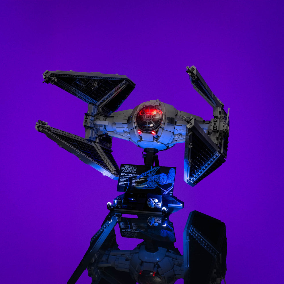 LMB 2.0 Light Kit For LEGO Star Wars TIE Interceptor #75382 | Light My ...