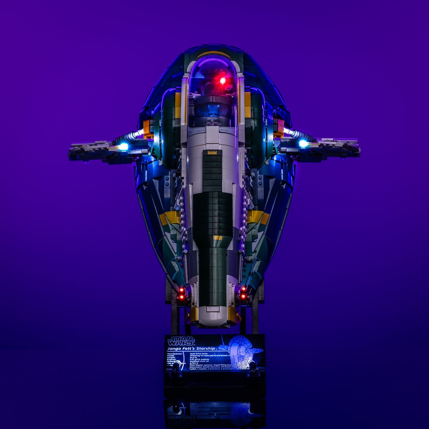 LMB 2.0 Light Kit for LEGO Star Wars UCS Jango Fett's Firespray-Class Starship #75409