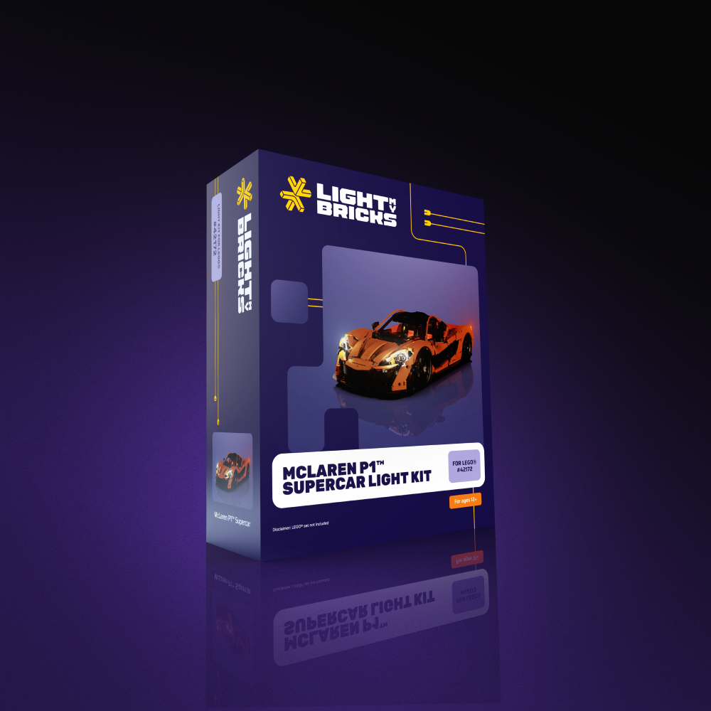LMB 2.0 Light Kit for LEGO® McLaren P1 Supercar #42172