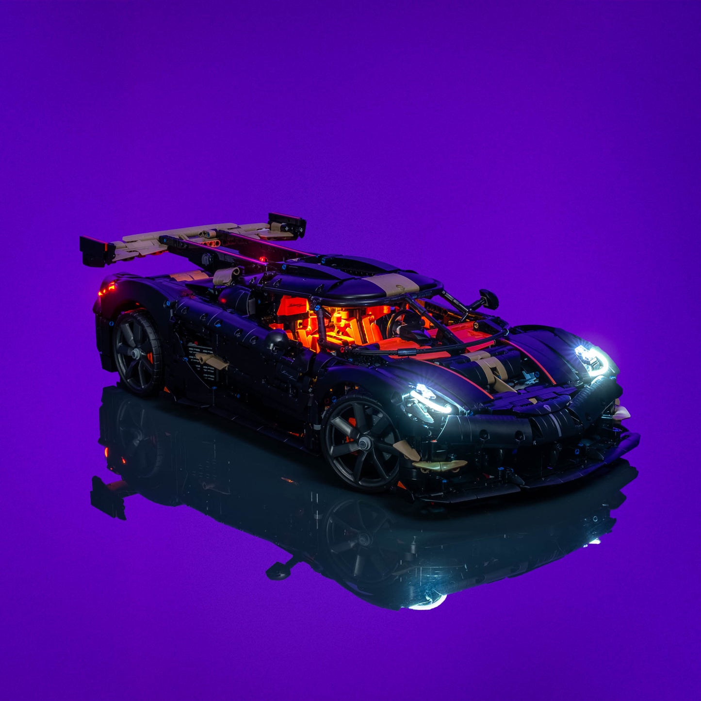 Light Kit for LEGO® Technic Koenigsegg Sadair’s Spear #42232