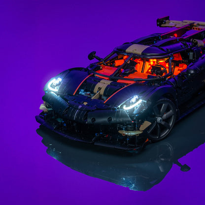 Light Kit for LEGO® Technic Koenigsegg Sadair’s Spear #42232