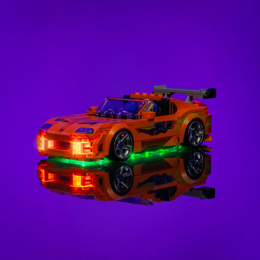 Light Kit for LEGO® Speed Champions Fast and Furious Toyota Supra MK4 #77260