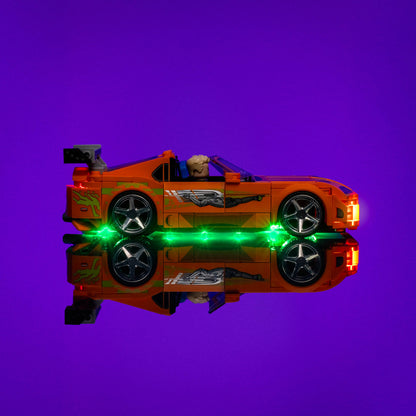 Light Kit for LEGO® Speed Champions Fast and Furious Toyota Supra MK4 #77260