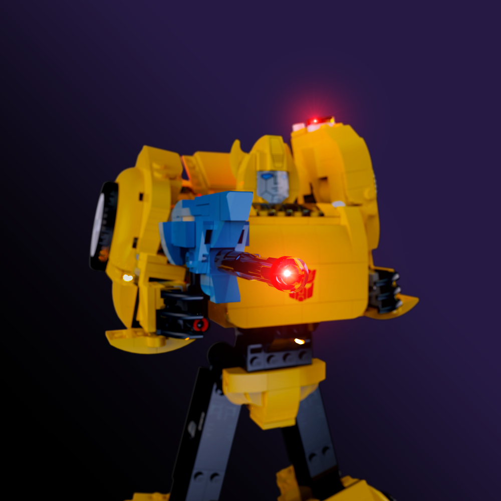 LMB 2.0 Light Kit for LEGO Transformers Bumblebee #10338 – Light My ...