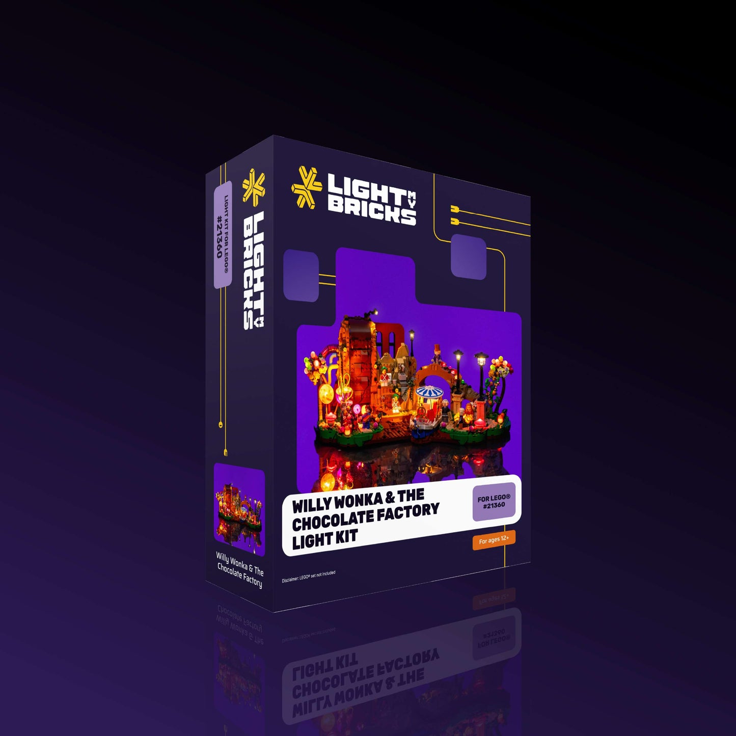 Light Kit for Willy Wonka & The Chocolate Factory #21360