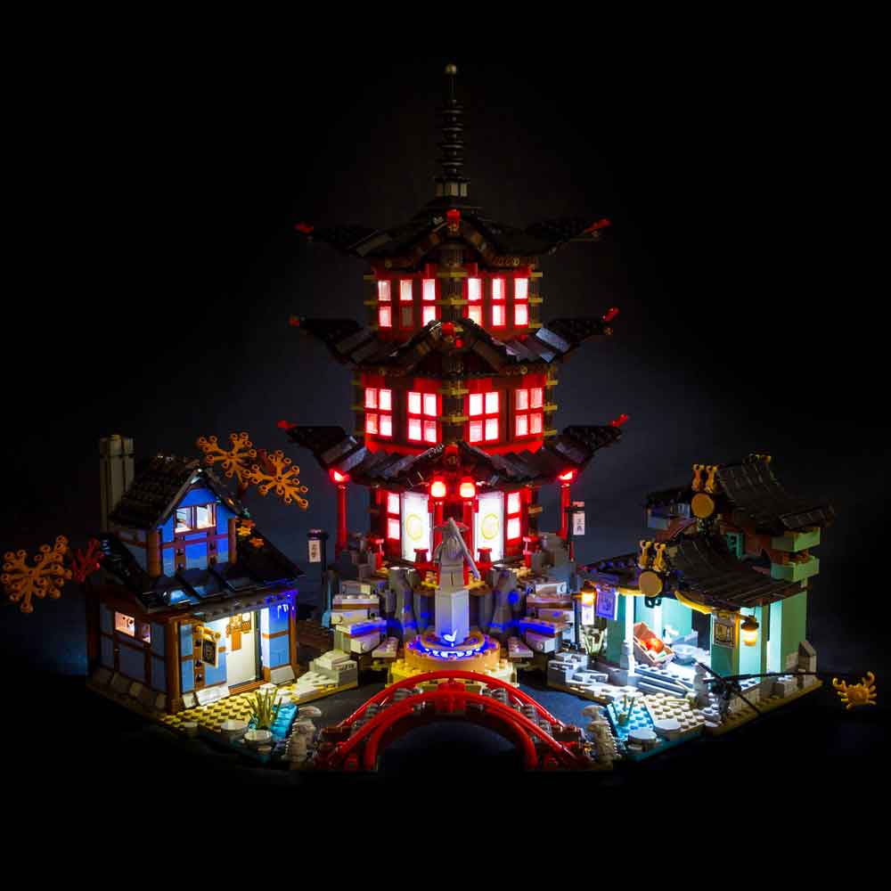 LEGO Ninjago, Temple of Airjitzu #70751 Light Kit