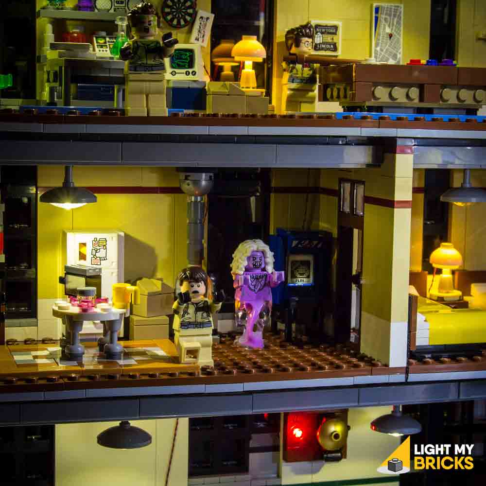 Hvilken en Leia Arv Ghostbusters Firehouse Headquarters #75827 LEGO® Light Kit | Light My  Bricks – Light My Bricks AU