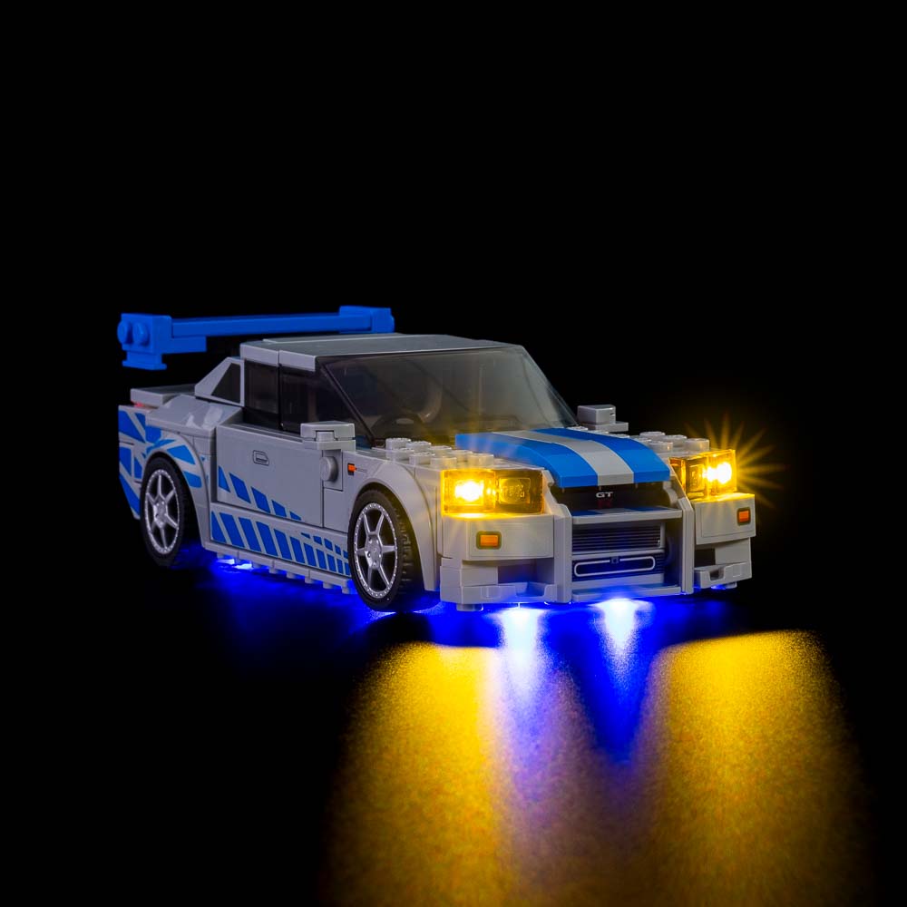 LEGO Speed Champions Nissan Skyline GT-R (R34) #76917 Light Kit – Light My  Bricks AU